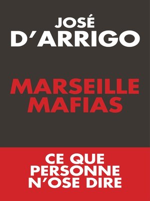 cover image of Marseille mafias